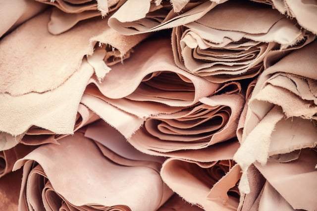 vegetable tanned leather